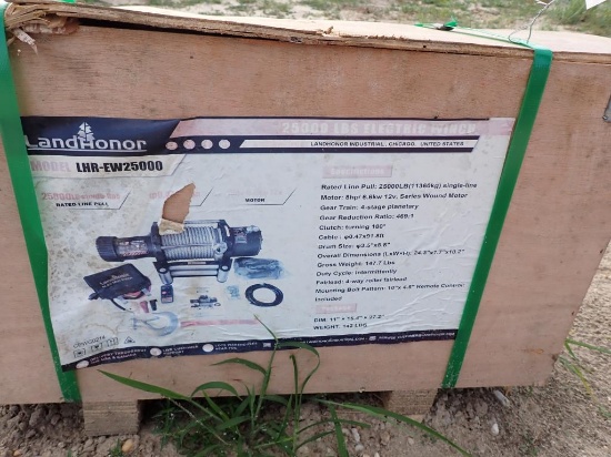 Land Honor 25,000lb Electric Winch