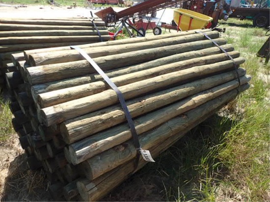 Bundle of 100 - 7' Treated Post New