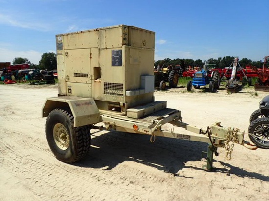 Generator on Trailer