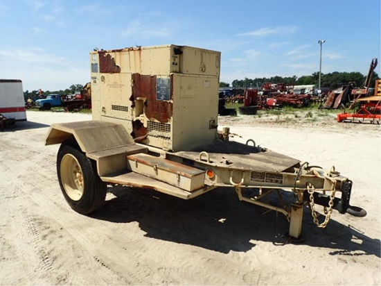 Generator on Trailer