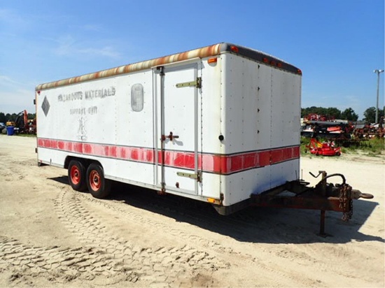 8ft x 20ft Wells Fargo Enclosed Trailer