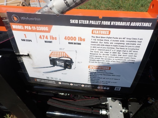 Hydraulic Adjustable Pallet Fork
