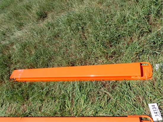 Skid Steer Pallet Fork Extensions Model EX-66-78L