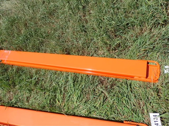 Skid Steer Pallet Fork Extensions Model EX-66-78L
