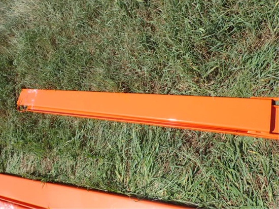 Skid Steer Pallet Fork Extensions Model EX-66-78L