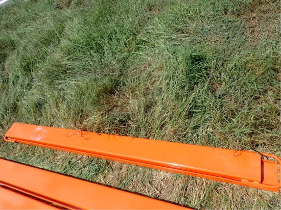 Skid Steer Pallet Fork Extensions Model EX-66-84L
