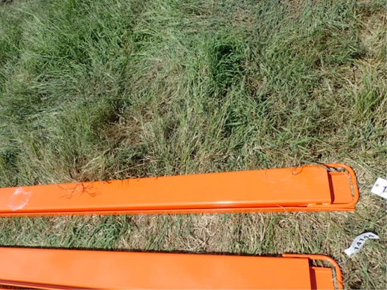 Skid Steer Pallet Fork Extensions Model EX-66-84L