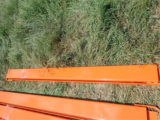 Skid Steer Pallet Fork Extensions Model EX-66-84L