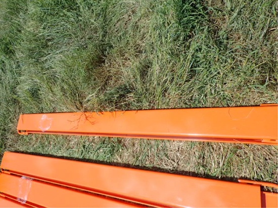Skid Steer Pallet Fork Extensions Model EX-66-84L
