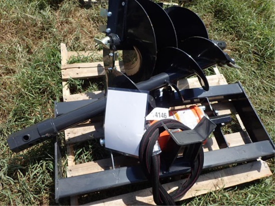 Auger Drive with 12" and 18" Bits