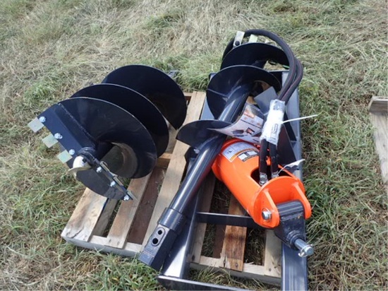 Auger Drive with 12" and 18" Bits
