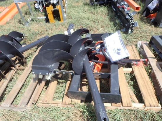 Auger Drive with 12" and 18" Bits