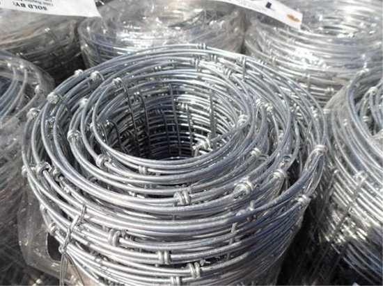 4'(H) x 100'(L) Hot-Dipped Galvanized Field Fence