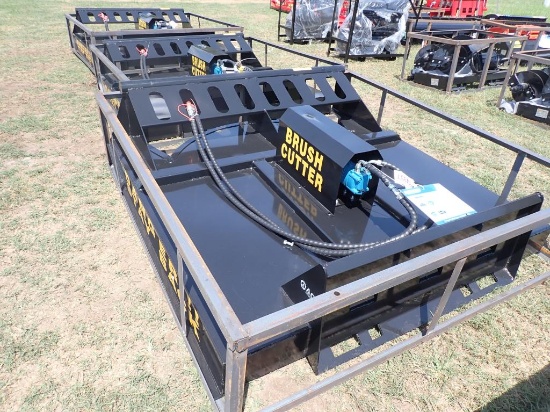 Skid Steer 77" Quick Attach Brush Cutter