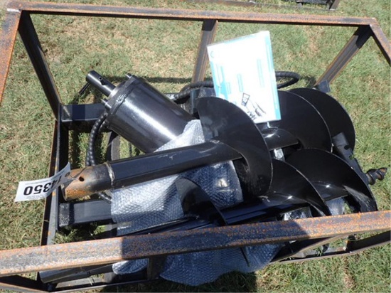 Skid Steer Auger w/ 6"12"14" Bits