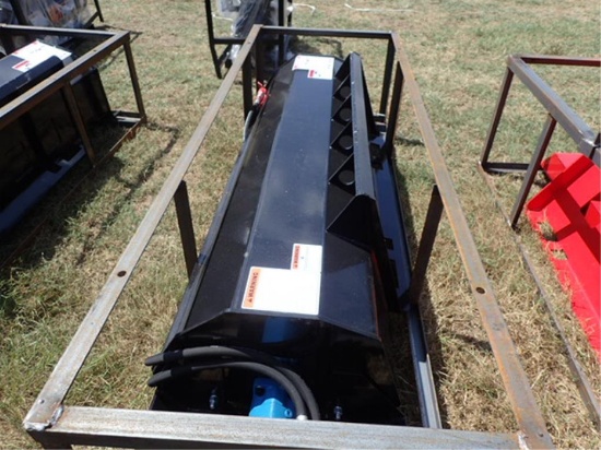 Skid Steer Rotary Tiller - 73" Working Width