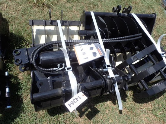 Set of 9 Mini Excavator Attachments