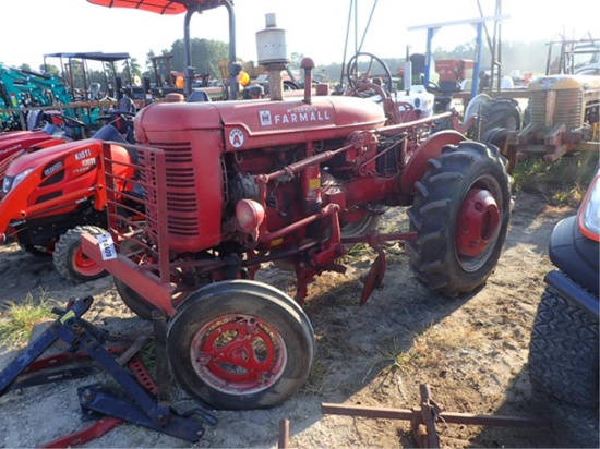 Farmall Super A w/ Cultivator & Draw Bar