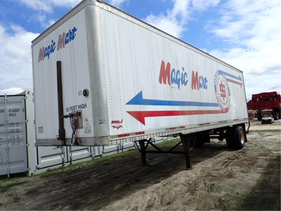 2005 Wabash 32' Box Trailer - TITLE DELAY