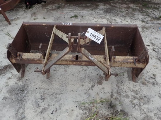 Land Pride Box Blade 60" w/ Teeth