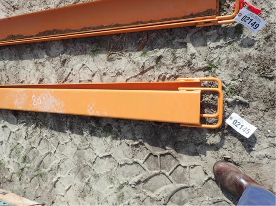 NEW - 80" Fork Extensions