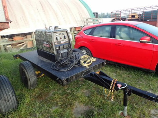 Lincoln Electric 250 GXT Ranger Welder on Trailer