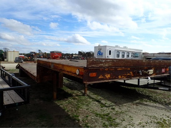 1975 Ferree 30' Drop Deck Trailer w/ Ramp