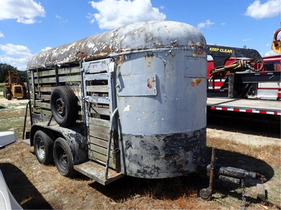 1900 Livestock Trailer with Wooden Floor