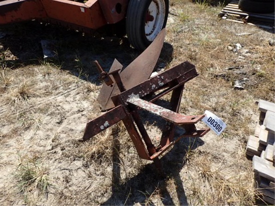 1 Row Bottom Plow with 3 Point Hitch