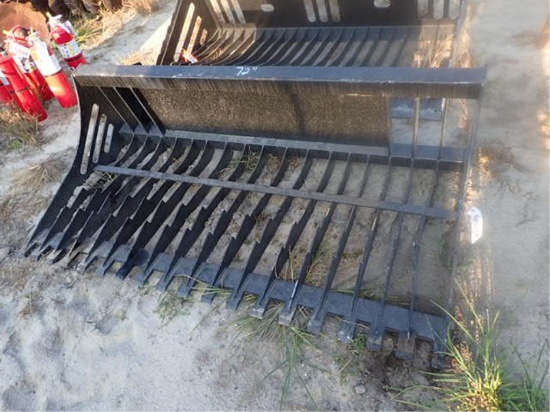72" Rock Bucket Quick Hitch