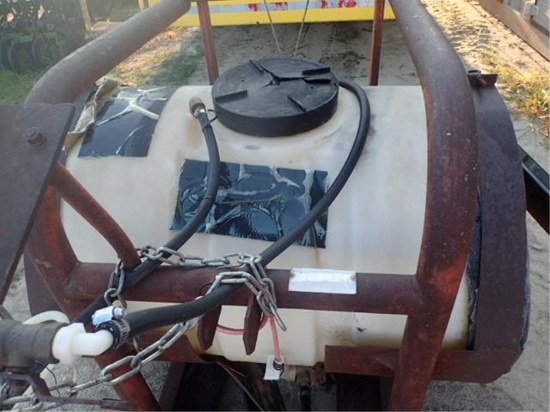 Hardee 100 Gallon Sprayer and Pump - 3 Pt. Hitch