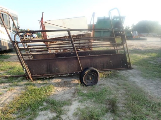 Portable Trailer Type Loading Chute
