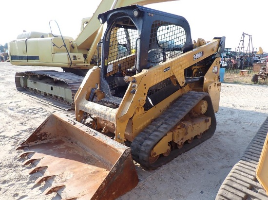 2020 CAT 249D3 Skid Steer with GP Toothed Bucket