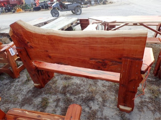 Cedar 5' Bench "Chevrolet"