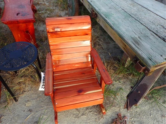 Cedar Child's Rocker