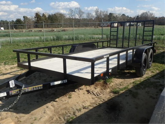 2025 Carry on Trailer 7'x16' w/ Fold Down Ramp