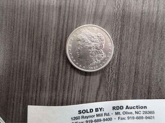 New Uncirculated 1889 Morgan Silver Dollar