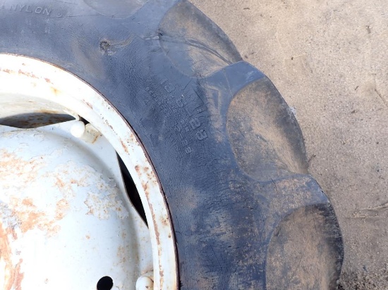 (2) Tires and Rims 13.6 x 28