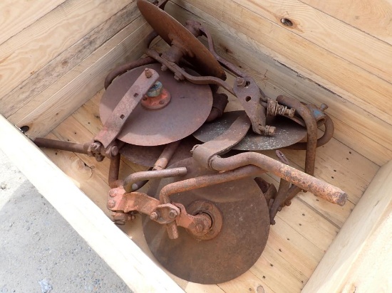 Breaking Plow Coulters in Box Fits Ford & IH