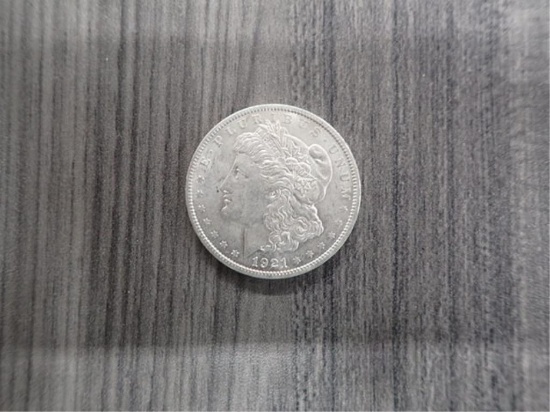 New Uncirculated 1921 Morgan Silver Dollar