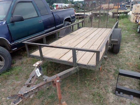 5' x 12' Trailer w/ Fold Down Ramp