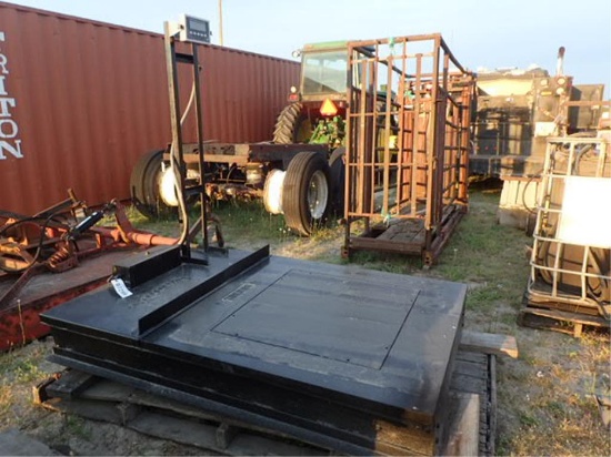 Platform Scales to Weigh 20 Bushel Bins