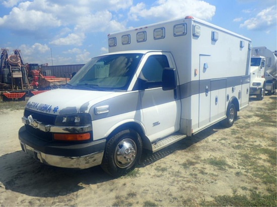 2011 Chevrolet 4500 Duramax Diesel Ambulance