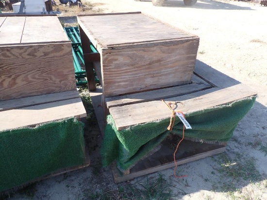 (1) Money Drawer (3) Produce Tables and Tables