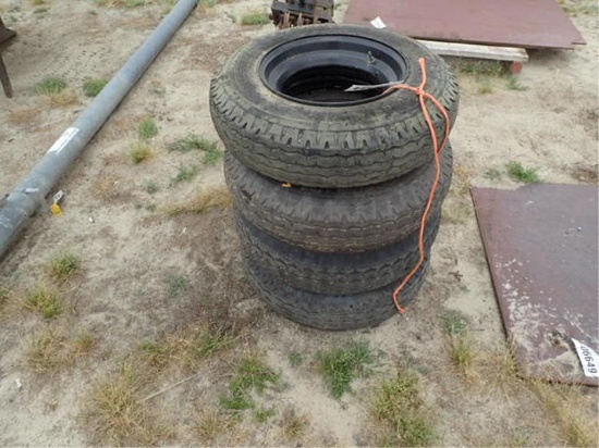 (4) NEW Mobile Home Tires
