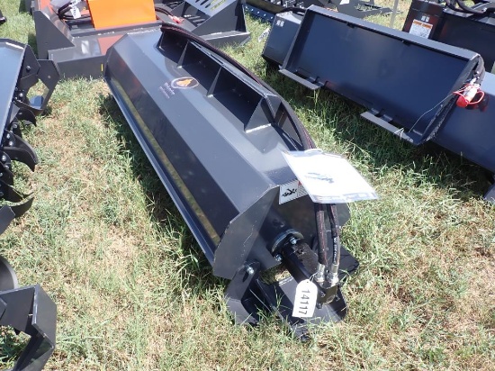 Skid Steer Hydraulic Rotary Tiller Model TL-12-72W
