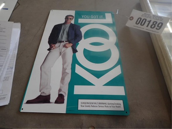 "Kool" Metal Sign - Single Sided