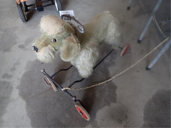 Vintage Ride-On Dog