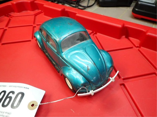 Tonka VW Beetle 52680 Pressed Steel - Teal Colored