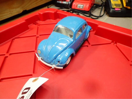 1960's Tonka VW Beetle 52680 Pressed Steel - Blue